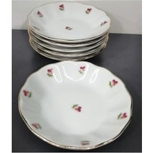 Porselen 6'lı Hercai Çay Tabak 11 cm 8690150802242