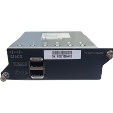 C2960X-STACK Catalyst 2960-X Serisi Ağ Anahtarı, Yüksek Performanslı, Gelişmiş Güvenlik Özellikleri