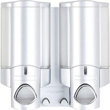 Vuralsin38 BLP-76235-1 Aviva Shower Dispenser 2 Chamber Satin Silver
