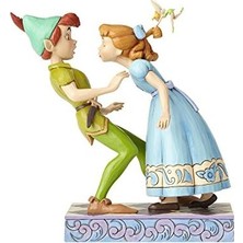 Vuralsin38 Traditions An Unexpected Kiss - Peter Pan And Wendy Figürü