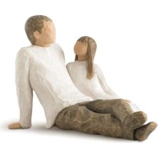 Vuralsin38 Willow Tree Baba & Kız - Baba Kız Biblo