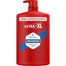 Vuralsin38 Old Spice Whitewater Erkekler Için Duş Jeli ve Şampuan 1000 ml Ekstra-Xl