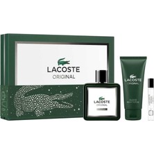 Vuralsin38 Lacoste Original Parfum 100 ml Erkek Parfüm Set