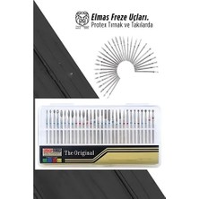 Mey İthalat Mey Ithalat® Bella Diamond 30'lu Profesyonel Elmas Freze Protez Jel Tırnak Törpü Ucu Seti 72292