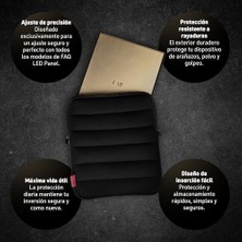 Vuralsin38 Faq Panel Koruyucu Kılıf – Seyahat Dostu Yastıklı Çanta – Dayanıklı, Çizilmeye Karşı Dirençli ve Koruyucu Tasarım