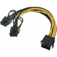 8 Pin Power Ayırıcı Pci-E Molex 8 Pin Çoklayıcı Kablo