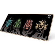 Aula Mp-Wffm 70X30CM Kaymaz Tabanlı Gaming Oyuncu Mousepad Siyah