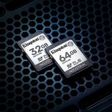 Endüstriyel Sd Kart, 100MB/S'YE Kadar, Yüksek Dayanıklılık, Uhs-I U3 V30 A1, (SDIT/64GB)