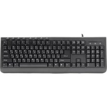 FK-204AU Kablolu Multimedia Klavye (Arapça)
