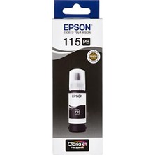 Epson 115 Bk Ecotank Orijinal Mürekkep Kartuşu 1 Adet Siyah