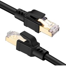 PX-5214 1 Metre Cat8 Kablo, 10GBPS S/ftp 600MHZ Yüksek Hızlı Cat8 Internet Kablosu
