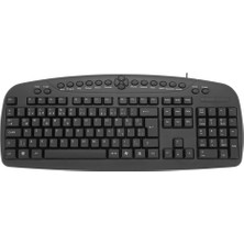 FK-142QU, Q-Türkçe Kablolu Multimedia Ofis Klavye
