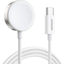 Joyroom S-IW004 Manyetik Şarj Tipi C Kablo 120 cm Apple Watch Beyaz