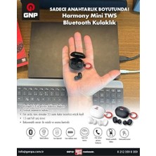 Genpa Gnp Harmony Mini Tws Kablosuz Bluetooth Kulaklık, Şarj Kutulu, Siyah
