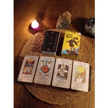 Paganca Başlangıç Tarot Destesi  - Arındırma Kesesi Hediyeli 78 Kart
