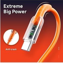 Geliştirilmiş Dayanıklılık ve Estetik, Akıllı Telefonlar Için Hızlı Şarj Kablosu, 60W 480MB/S Veri Aktarımı, Saf Bakır Tel, Anti-Kırılma Özellikli (Usb Tip C)