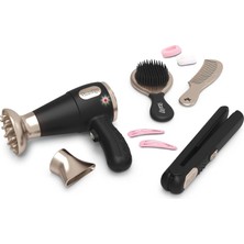 320144, Smoby My Beauty Kuaför Seti, Sesli ve Işıklı, Aksesuarlı, Pilli