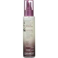 Vuralsin38 Giovanni 2chic Ultra-Sleek Fön Öncesi Şekillendirici Saç Spreyi 118ML