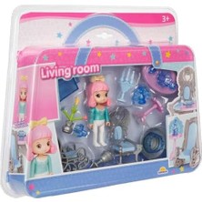 Nala’nın Oturma Odası Oyun Seti - Pembe Saçlı Kız