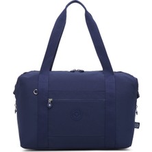 Smart Bags Orta Boy Su Geçirmez Extra Hafif Krınkıl Kumaş El Valizi ve Spor Çantası Lacivert