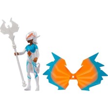 Masters Of The Universe He-Man And The Sorceress Figure & Winged Falcon Araç Seti Motu Netflix Animasyon Serisinden Esinlenmiştir, 4 Yaş ve Üzeri Için Oyuncak Hediyesi