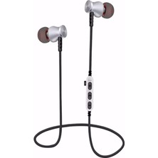 Ms-T5 Hafıza Kartı Takılabilir Metal Bluetooth Kulak Içi Efsane Ses Kulaklık