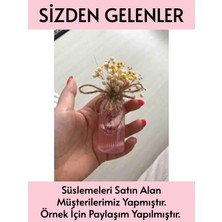 Kiraz Çiçeği Rengi Boş Plastik Şişe 50 Adet 50 ml Kolonya Söz Nişan Düğün Nikah DNZ21JPN