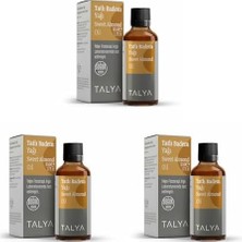 Tatlı Yağı 50 ml Soğuk Sıkım (3 Paketi)