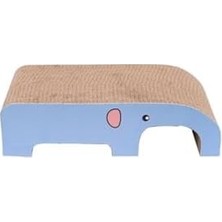 Mabelme Fil Şekilli Karton Kedi Tırmalası 40X21X10 cm