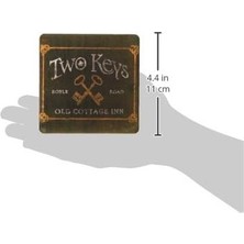 AS2340 Emici Altlık, 4 – 1/4 Inç, Irish Pubs, Set 4