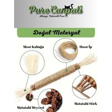 Mabelme Matatabi Çubuğu (Mısır Kabuğu,hasır Ip,matatabi Meyveli) (1 Adet)