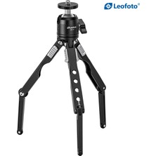 Leofoto Mt-03 + Mbh-20 Mini Tripod Kiti Siyah