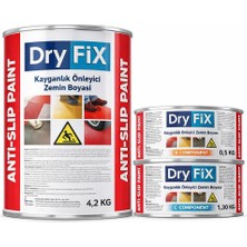 AvantajAl Dryfix Anti Slip Paint Kayganlık Önleyici Zemin Boyası 6 kg Ral 7040 Gri
