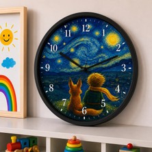 Defka Çocuk Odası Duvar Saati - 30 cm - Ahşap El Yapımı - Sessiz Mekanizma