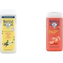 Le Petit Marseillais Organik Vanilya Sütü Duş Jeli (400 Ml) ve Le Petit Marseillais Duş Jeli Beyaz Şeftali & Nektarin (650 Ml)