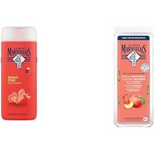 Le Petit Marseillais Duş Jeli Organik Akdeniz Çileği (400 Ml)+Le Petit Marseillais Duş Jeli Şeftali ve Nektarin (400 Ml)