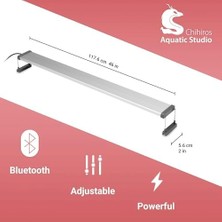Al-Kar Ticaret Chıhıros Aquatıc Studıo B120 Akvaryum LED Aydınlatma Bluetooth Controller 120-140CM