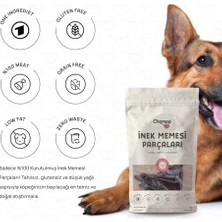 Al-Kar Ticaret Chompo Inek Memesi Parçaları 100% Doğal Katkısız Köpek Ödül Maması 100 gr