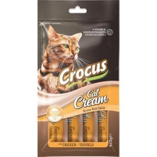 Al-Kar Ticaret Crocus Tavuklu Krema Kedi Ödülü 4X15G