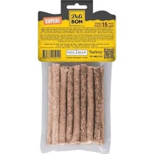 Al-Kar Ticaret Delibon Süper Munchy Çubuk Kalın Boy Dana Memeli 15'li Paket