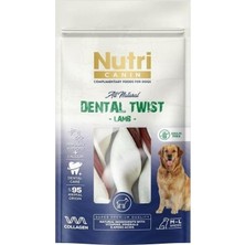 Al-Kar Ticaret Nutri Canin Dental Twist Kuzulu Köpek Ödülü M-L 120 gr