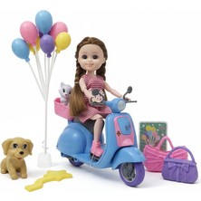 Tufy Toys Nini Love Motorcu Bebek ve Evcil Hayvanları