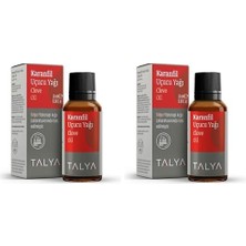 Mabelme Karanfil Uçucu Yağı, (Clove OIL),%100 Saf ve Doğal, Bitkisel Aromaterapi Yağı, 10 ml (2 Paketi)