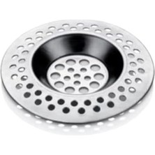 Mabelme Paslanmaz Lavabo Evye Süzgeci 7cm Ideal Boy Standart Gri Delikli Yeni Model Sök- Tak - Çıkar Kolay Temizlenir Lavabo/banyo/küvet Aksesaur 1 Adet