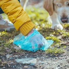 Al-Kar Ticaret 360'LI Kedi Köpek Kaka Poşeti, 24 Rulo, Yırtılmaz ve Sızdırmaz Evcil Hayvan Dışkı Torbası, Çevre Dostu Eko Paket, Kedi Köpek Dış Mekan Temizlik Poşeti