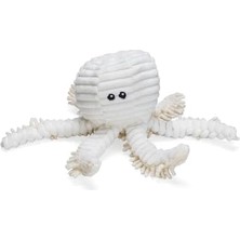 Al-Kar Ticaret Köpek Oyuncağı, Ahtapot, Peluş, Beyaz, 26X13X13CM