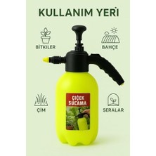 Mabelme Bahçe Püskürtme Pompası 2 Litre Hacimli, Elde Taşınabilir Su Püskürtücü, Basınçlı Bitki Sulayıcı Şişe