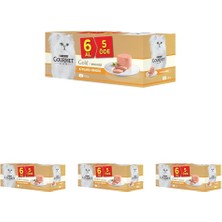 Al-Kar Ticaret Kıyılmış Hindi Etli Kedi Konservesi 6 Al 5 Öde 85 gr (4 Paketi)