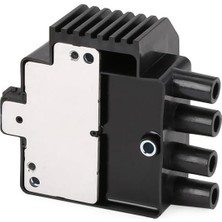 Al-Kar Ticaret Ateşleme Bobini - 12V - 4-Kutuplu - Blok Ateşleme Kapsülü - Vidalanmış Ignition Coil - Astra G (1999-2000), Astra F (1998-2002), Vectra (1993-1995) ile Uyumlu