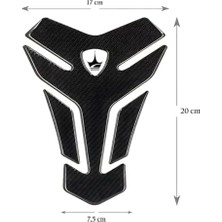 Al-Kar Ticaret Tankpad, Ducati, Mv Agusto Ile Uyumlu Tank Pad, Kaydırmaz Motosiket Tank Padi, Dayanıklı Motosiklet Yakıt Tankı Koruma. GC01 (Karbon)